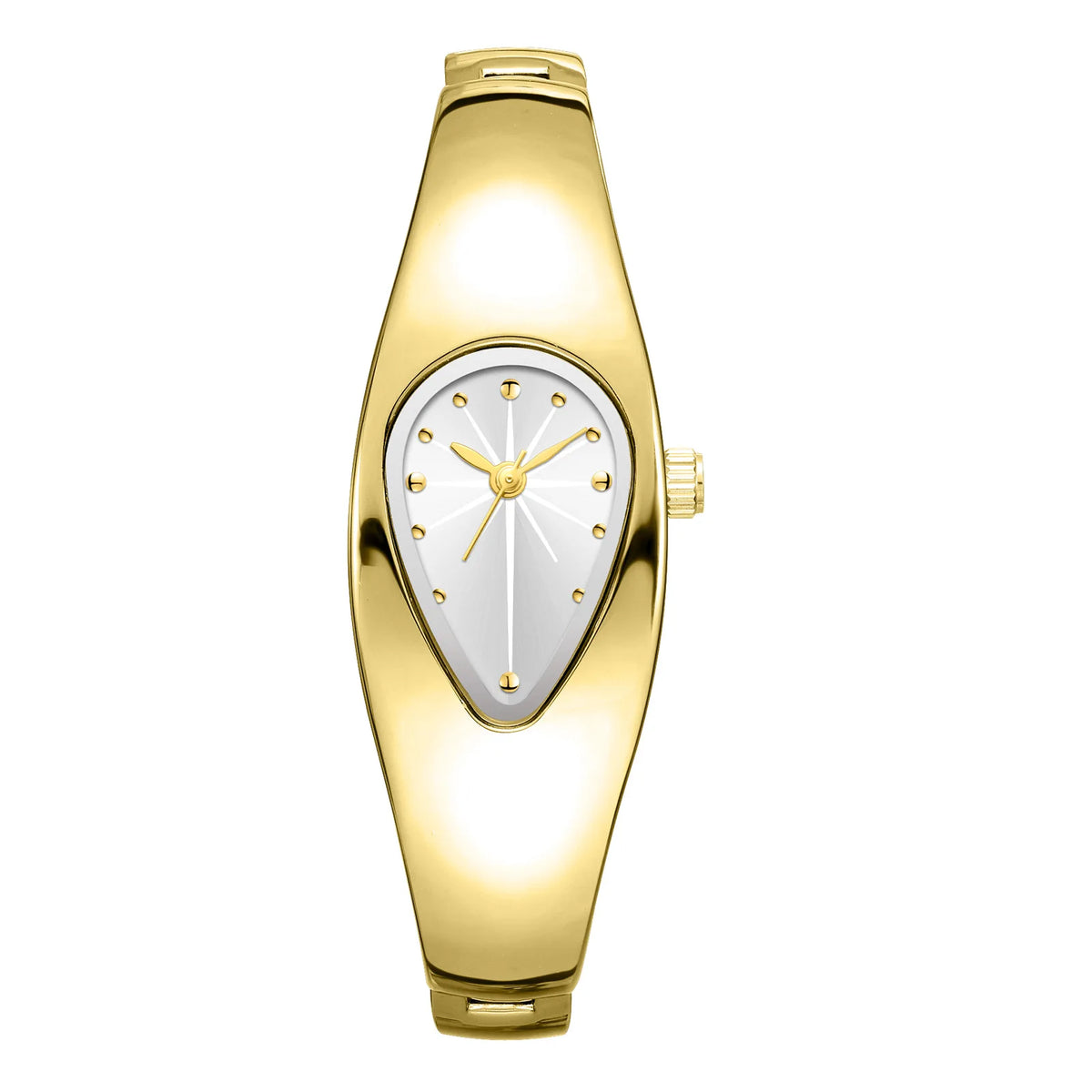 Y2K Dpecial Blade Water Drop Vintage Quartz Watch Men Women Creative Blade Design High Quality Steel Unique Bracelet Men Watch