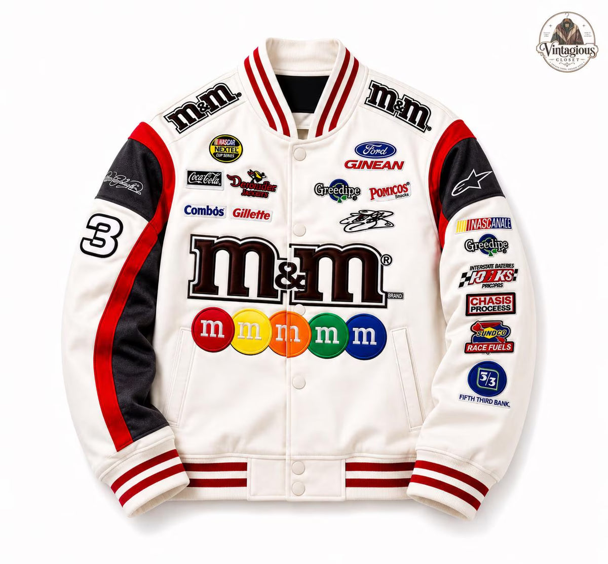 Vintage Racing Jacket: Y2K Motorsport Varsity Bomber Streetwear