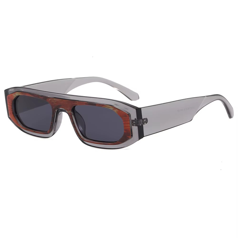 Superhot Eyewear 16604 Fashion 2026 Retro Y2K Narrow Rectangle Streetwear Shades Sunglasses for Women Men