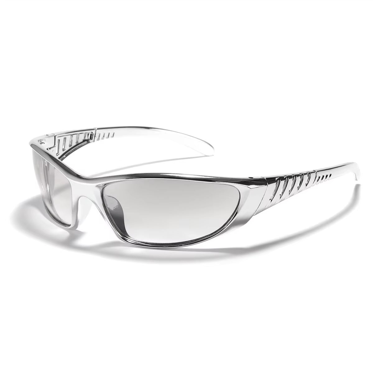 Silver Sunglasses, Color Technology Sensation, Net Red Sunglasses, Men'S and Women'S Fishing Glasses Accessories, Tools, Outdoor