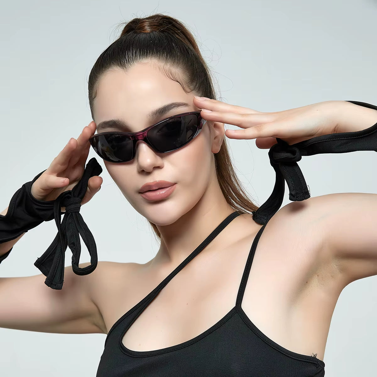 Silver Sunglasses, Color Technology Sensation, Net Red Sunglasses, Men'S and Women'S Fishing Glasses Accessories, Tools, Outdoor
