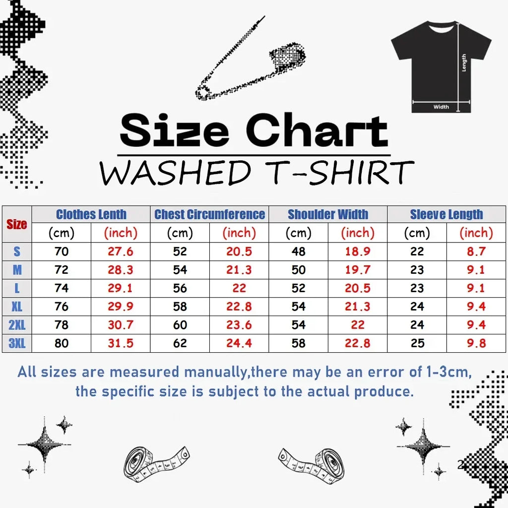 Y2K Vintage West Coast Choppers Printed Washing T-Shirt Women Cotton Breathable Retro Biker Style Loose Fit Casual Streetwear