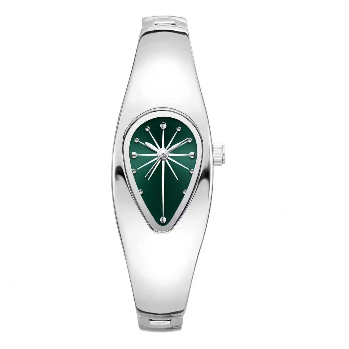 Y2K Dpecial Blade Water Drop Vintage Quartz Watch Men Women Creative Blade Design High Quality Steel Unique Bracelet Men Watch