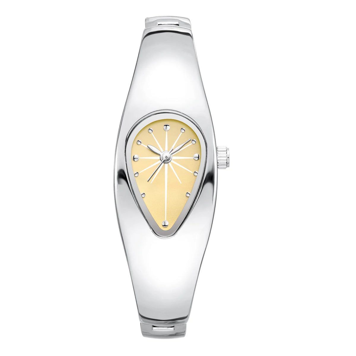 Y2K Dpecial Blade Water Drop Vintage Quartz Watch Men Women Creative Blade Design High Quality Steel Unique Bracelet Men Watch